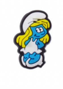 Smurfette Croc Charm