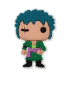 Roronoa Zoro One Piece Croc Charm