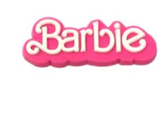 Barbie Name Croc Charm