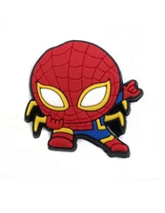 Iron Spider-Man Croc Charm