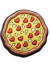 Pizza Croc Charm