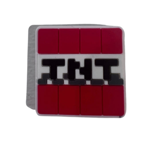 TNT MineCraft Croc Charm